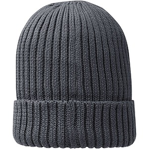 Beanie čepice z organické bavlny, šedá