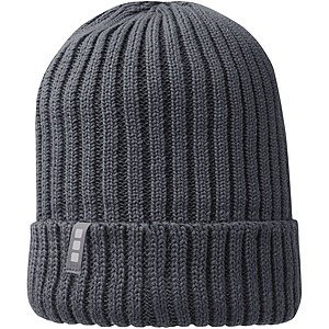 Beanie čepice z organické bavlny, šedá