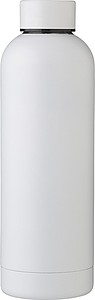 BETULA Dvoustěnná termoska z recyklované nerezové oceli, 500 ml, bílá