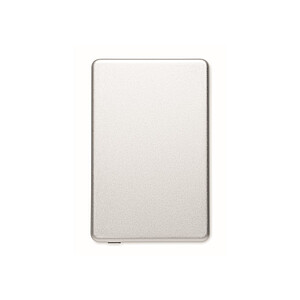 Bezdrátová magnetická powerbanka 5000 mAh, stříbrná