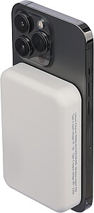 Bezdrátová powerbanka 10 000 mAh, bílá