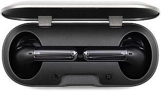 Bezdrátová sluchátka BrandCharger, gun metal - reklamní předměty