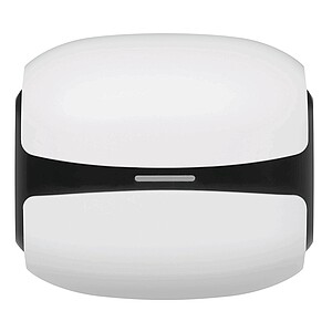 Bezdrátová sluchátka do uší, bílá/černá