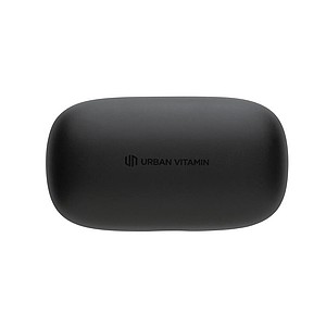 Bezdrátová sluchátka do uší, černá
