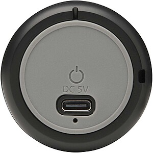 Bezdrátový reproduktor 3W z recyklovaného plastu, černá