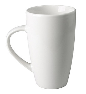 Bílý keramický hrnek, 400ml - reklamní hrnky