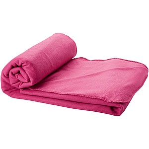 BLANKET Fleecová pikniková deka, růžová
