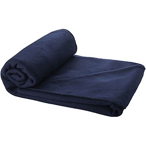 BLANKET Fleecová pikniková deka, tmavě modrá