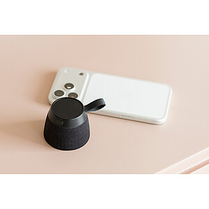 Bluetooth reproduktor z recyklovaného materiálu, černá
