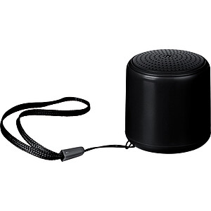 Bluetooth reproduktor z recyklovaného materiálu, černá