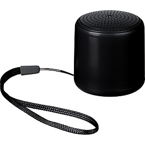 Bluetooth reproduktor z recyklovaného materiálu, černá