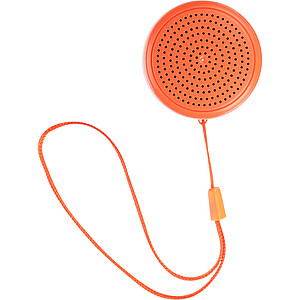 Bluetooth reproduktor z recyklovaného materiálu, oranžová