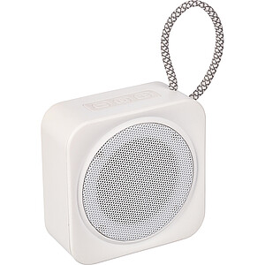 Bluetooth reproduktor z recyklovaných materiálů, bílá