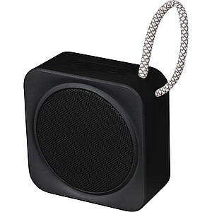 Bluetooth reproduktor z recyklovaných materiálů, černá