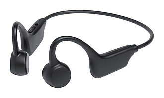 Bluetooth sluchátka do uší, černá - reklamní předměty