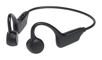 Bluetooth sluchátka do uší, černá - reklamní předměty