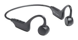 Bluetooth sluchátka do uší, černá