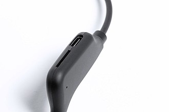 Bluetooth sluchátka do uší, černá