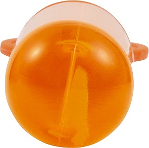 BOURO Bublifuk v průhledném obalu o objemu 30 ml, oranžová