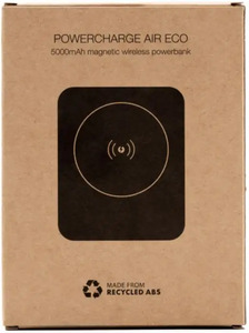 BrandCharger ultratenká magnetická powerbanka, černá