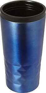 BRILON Termohrnek nerezový cestovní s plastovým víčkem, 300 ml, modrá