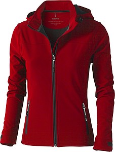 Bunda ELEVATE LANGLEY LADIES SOFTSHELL JACKET červená L