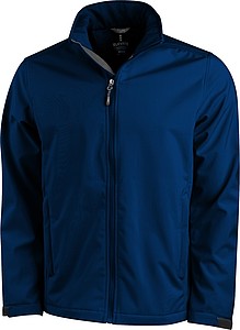 Bunda ELEVATE MAXSON softshell, námořní modrá XL - bundy s vlastním potiskem