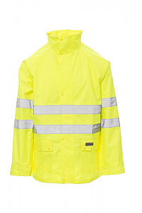 Bunda PAYPER HURRICANE-JACKET, vel. L, fluorescenční žlutá - bundy s vlastním potiskem
