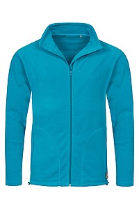 Bunda STEDMAN ACTIVE FLEECE JACKET MEN tyrkysově modrá L