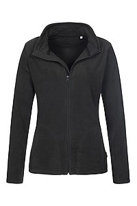 Bunda STEDMAN ACTIVE FLEECE JACKET WOMEN černošedá S - bundy s vlastním potiskem