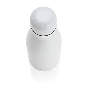 Celobarevná nerezová termo láhev 260ml, bílá