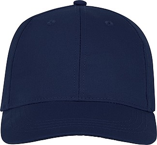 Čepice 6panelová, námořní modrá