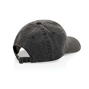 Čepice BEAU AWARE™ 6-panelová z bavlny twill 270 gsm, černá