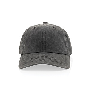 Čepice BEAU AWARE™ 6-panelová z bavlny twill 270 gsm, černá