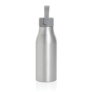 Certifikovaná lahev 680 ml z RCS recyklovaného hliníku, stříbrná