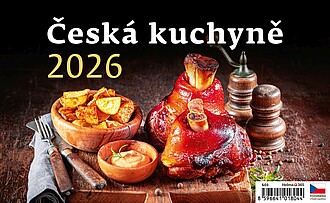 Česká kuchyně 2026, stolní kalendář