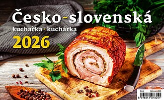 Česko-slovenská kuchařka 2027, stolní kalendář