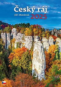 Český ráj 2027, nástěnný kalendář, prodloužená záda