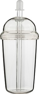 Cestovní hrnek na pití 500 ml, transparentní