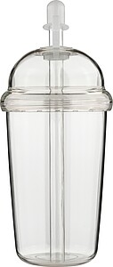 Cestovní hrnek na pití 500 ml, transparentní