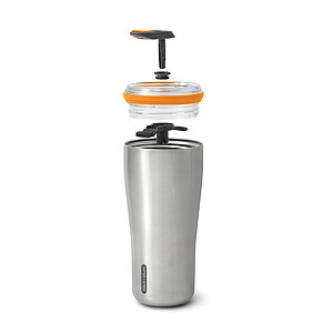 Cestovní nerezový termo hrnek 600ml , oranžová