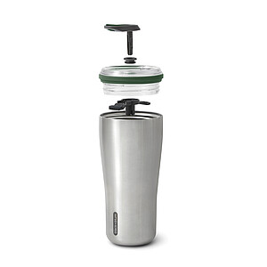 Cestovní nerezový termo hrnek 600ml , tmavě zelená
