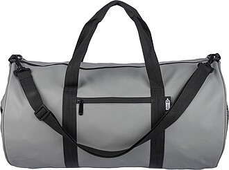 Cestovní taška z polyesteru, šedá