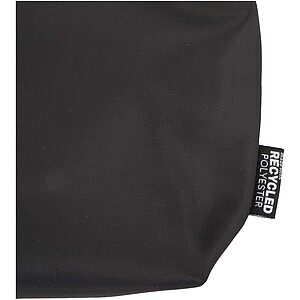 Cestovní taštička na toaletní potřeby z recyklovaného materiálu, černá