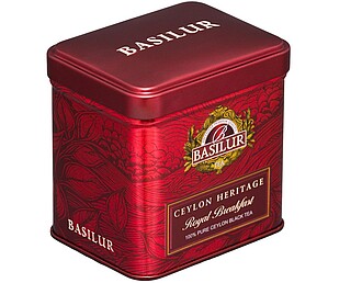 CEYLON BASILUR Ceylon Heritage Royal Breakfast Tea plech 50g - reklamní předměty