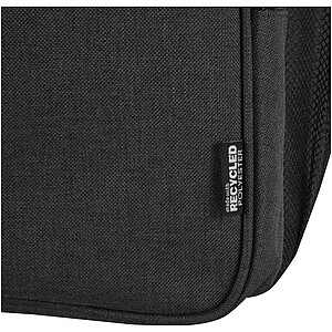 Chladicí batoh na piknik z recyklovaného GRS se sadou příborů, antracitová