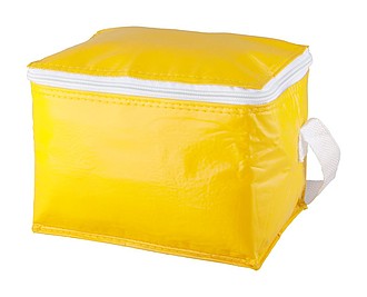 Chladící taška na 6 plechovek, žlutá