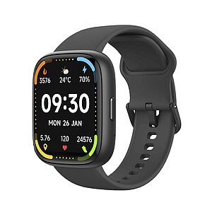 Chytré hodinky, černá