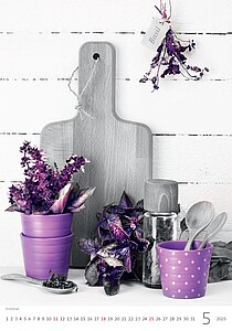 Colour Art 2027, nástěnný kalendář, prodloužená záda