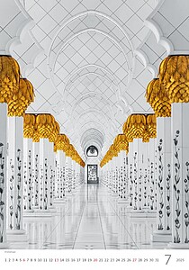 Colour Art 2027, nástěnný kalendář, prodloužená záda